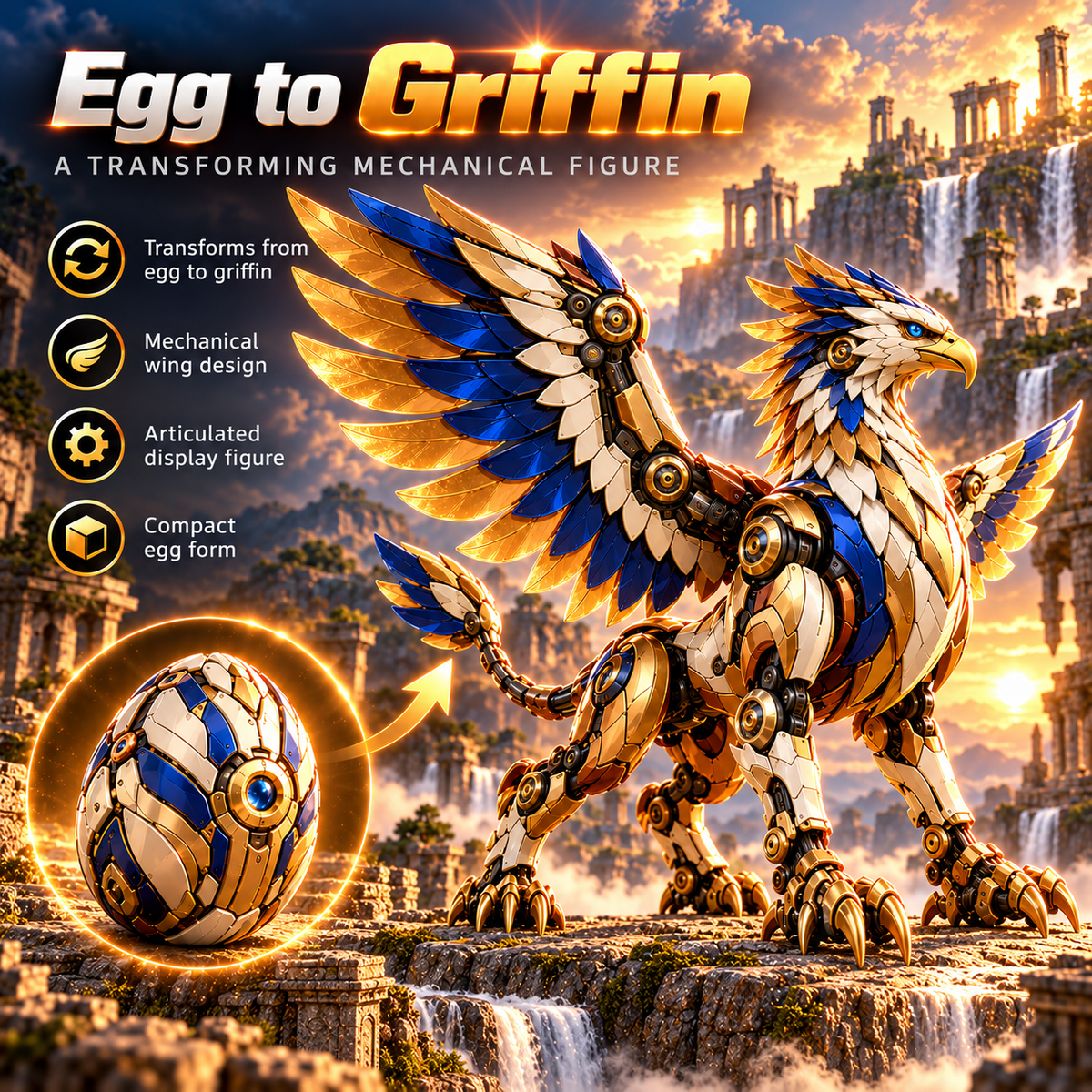Griffin Transforming Egg