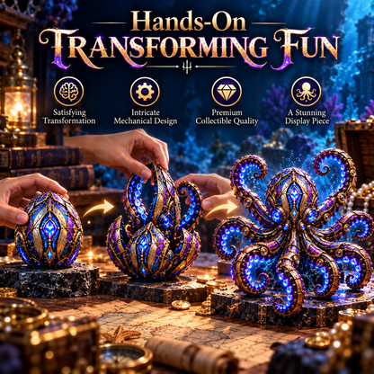 Mechanical Kraken Transforming Egg – Deep-Sea Figure – view 2