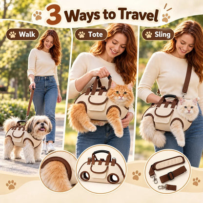 Hands-Free Pet Sling & Harness Carrier – product view 2