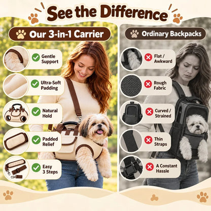 Hands-Free Pet Sling & Harness Carrier – product view 5