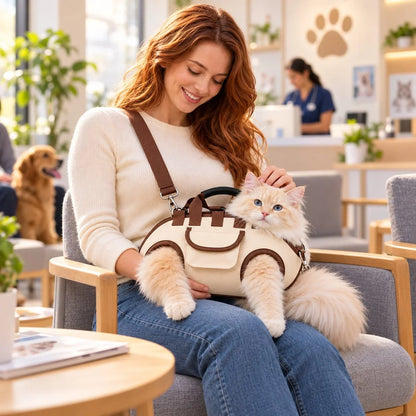 Hands-Free Pet Sling & Harness Carrier – product view 8