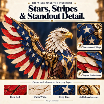 Stars & Stripes Eagle Transforming Egg