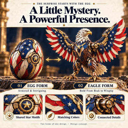 Stars & Stripes Eagle Transforming Egg