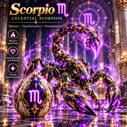 Scorpio Guardian — egg and character design