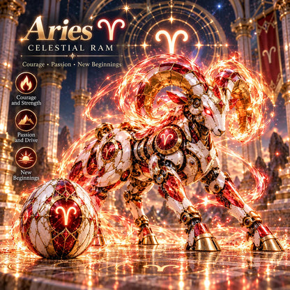 Aries Guardian — egg and character design