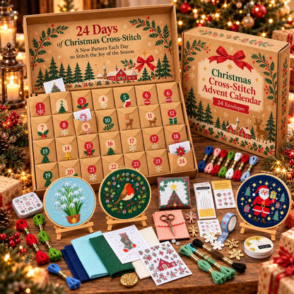24-Day Christmas Cross-Stitch Advent Calendar – product view 1