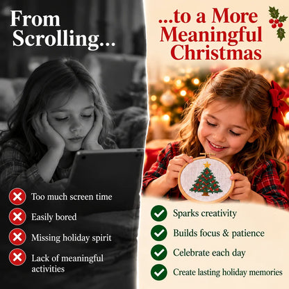 24-Day Christmas Cross-Stitch Advent Calendar – product view 4
