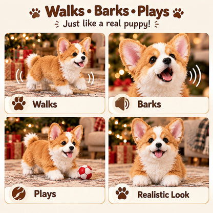 Corgi Buddy – Interactive Walking Puppy Toy – product view 4