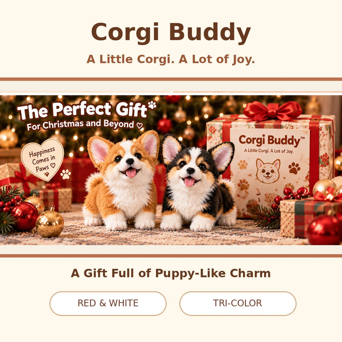 Corgi Buddy – Interactive Walking Puppy Toy – product view 7