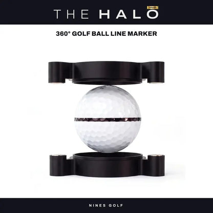 The Halo — 360° Golf Ball Line Marker