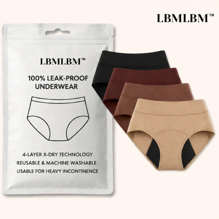 💖♀️Last Day 50% OFF|Smileadyus100% Leak-Proof Underwear 4-pack