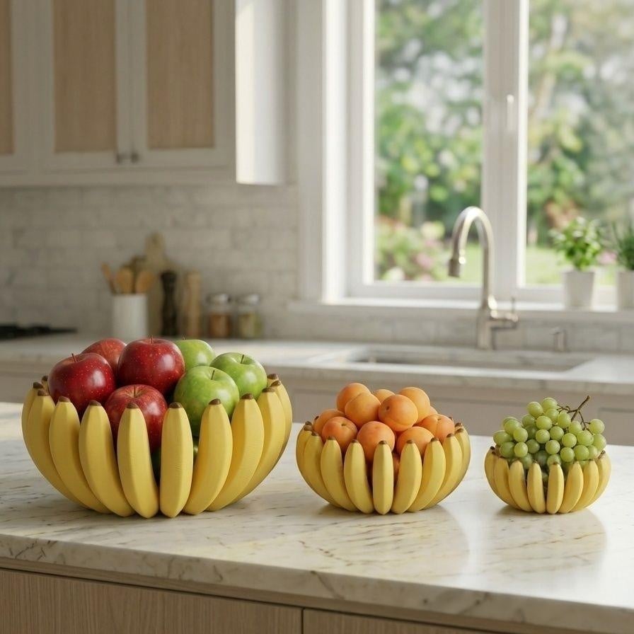 🍌Creative Banana Shape Fruit Bowl