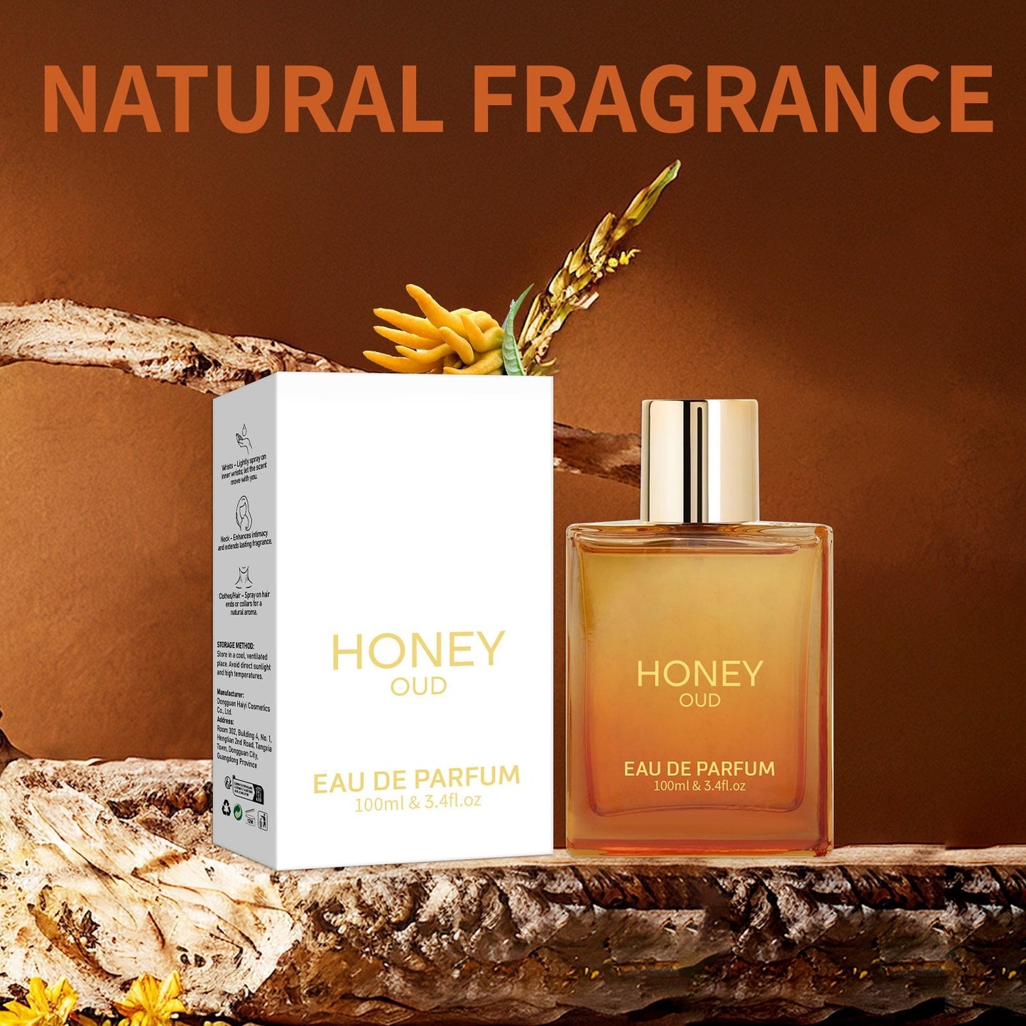 🎁Sales of 50k+ and Exclusive Offer - 49% OFF ❤️Luxury Honey Oud Unisex Eau De Perfume (100ml)