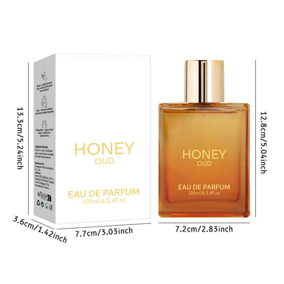 🎁Sales of 50k+ and Exclusive Offer - 49% OFF ❤️Luxury Honey Oud Unisex Eau De Perfume (100ml)