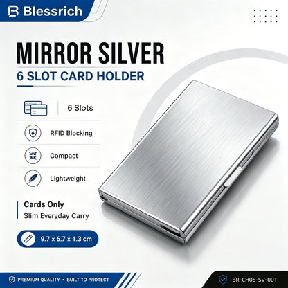 RFID Blocking Metal Card Holder