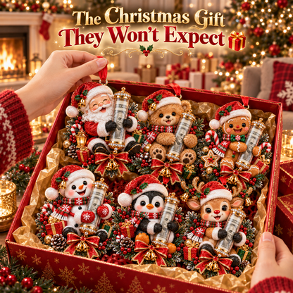 🎄 Christmas Money Surprise Ornament——A Fun Christmas Tree Cash Gift for Kids & Family 🎁💵