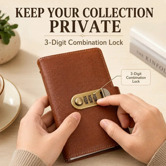 🔥 SPECIAL OFFER | Locking Banknote Collection Booklet | Holds 100 Bills