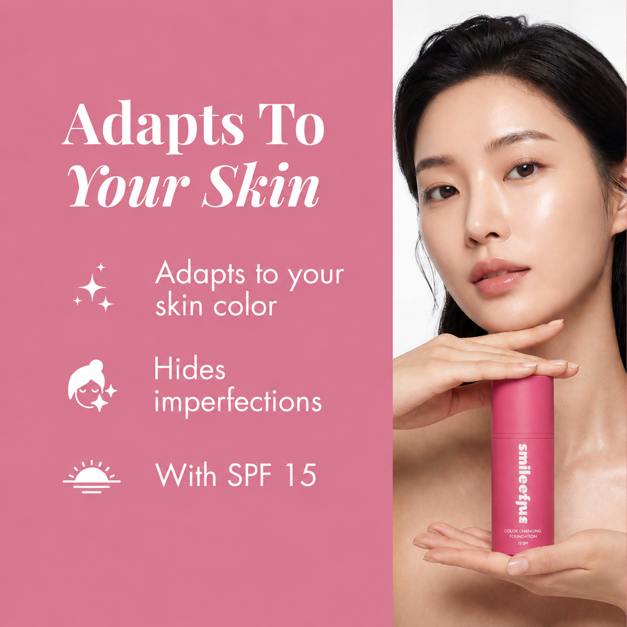 Smart Color-Adapting Foundation