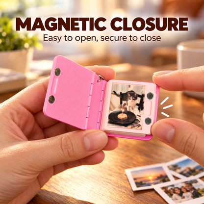 📸 Personalized Mini Photo Book | Custom Memory Keepsake & Keychain