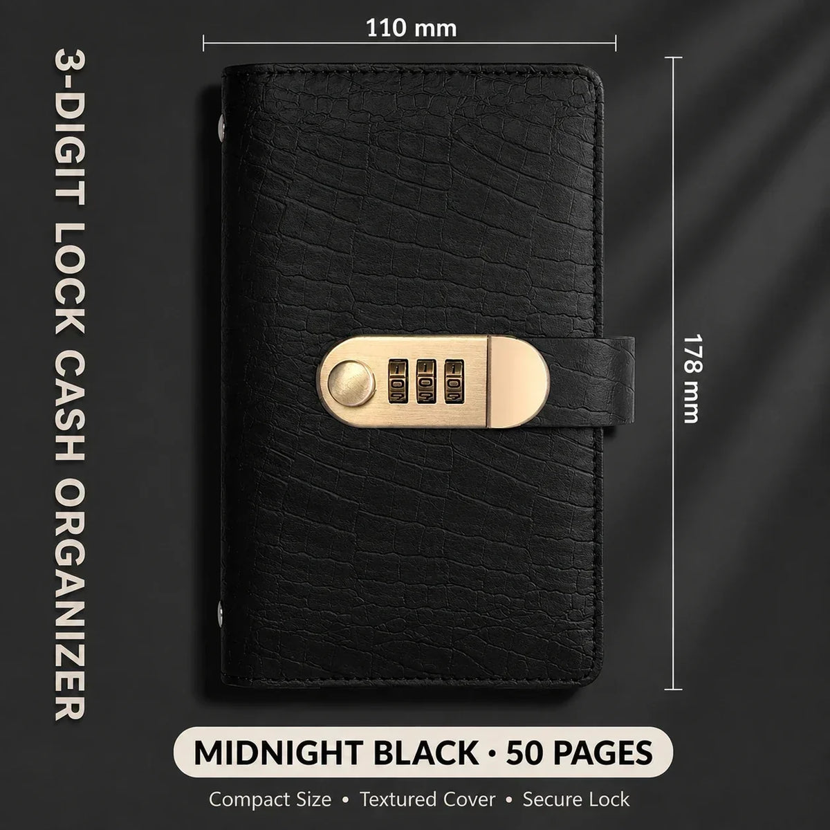 🔥 SPECIAL OFFER | Locking Banknote Collection Booklet | Holds 100 Bills