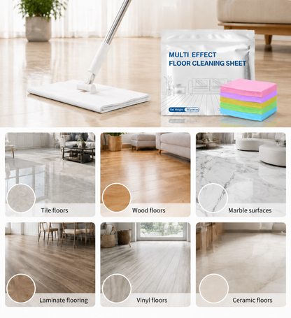 Powerful Floor Cleaning Without The Heavy Bottles♻️60-Pieces