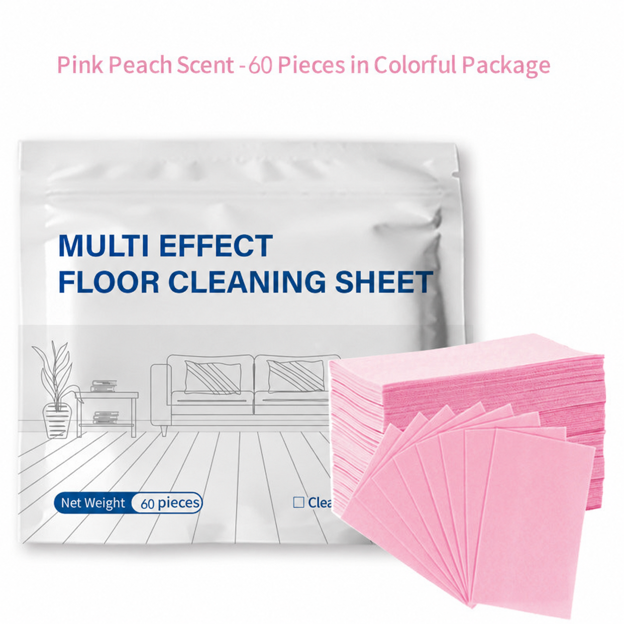 Powerful Floor Cleaning Without The Heavy Bottles♻️60-Pieces