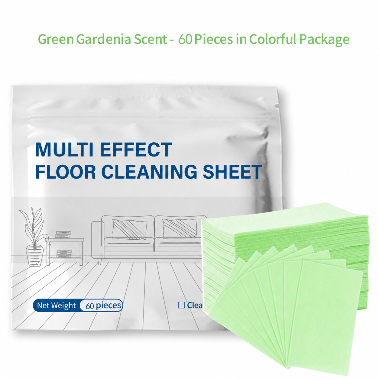 Powerful Floor Cleaning Without The Heavy Bottles♻️60-Pieces
