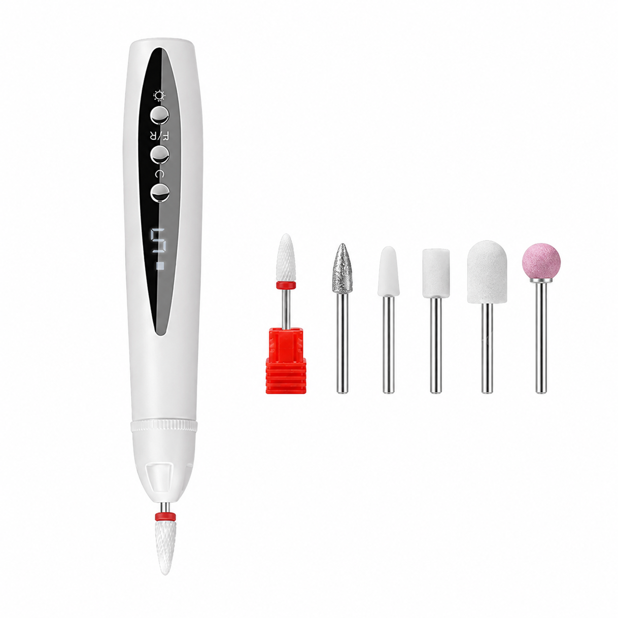 Professional Ultra-Safe LED Electric Nail Grinder