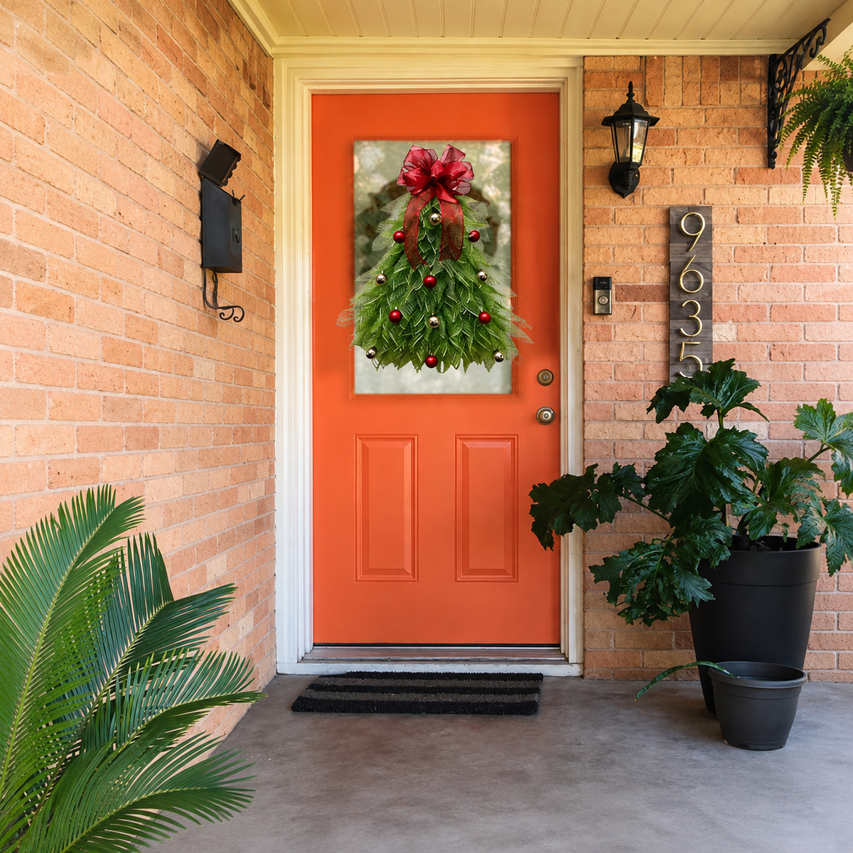 🔥Christmas Sale 49% OFF - 🎄Handmade Christmas Tree Wreath for Front Door