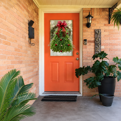 🔥Christmas Sale 49% OFF - 🎄Handmade Christmas Tree Wreath for Front Door
