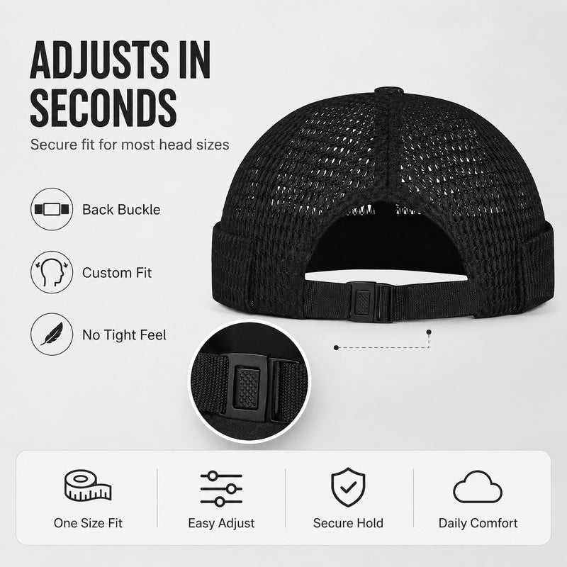 Adjustable back strap detail