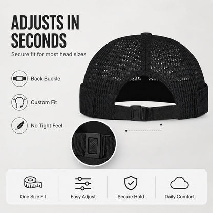 Adjustable back strap detail