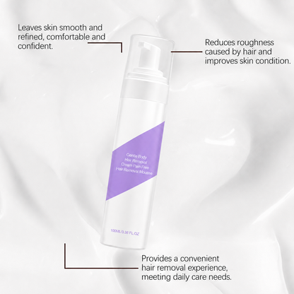 Bikini Pain-Free Hair Removal Cream for Sensitive Skin,Gentle Citrus Sensitive Skin Hair Removal Cream&Spray