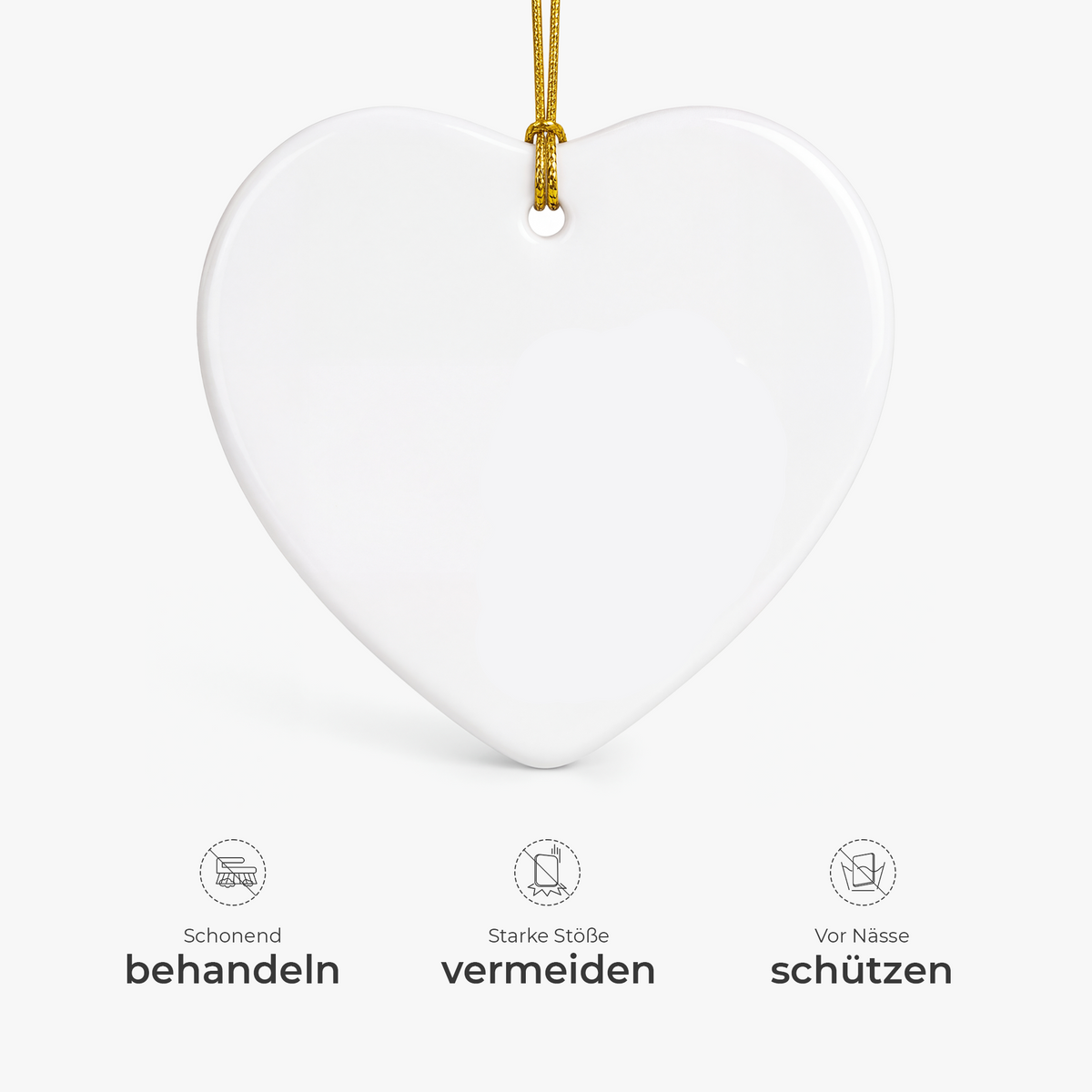 Erstes Weihnachten Als Familie Zu Zweit - Personalisierter Weihnachtsschmuck Keramik Fußabdruck