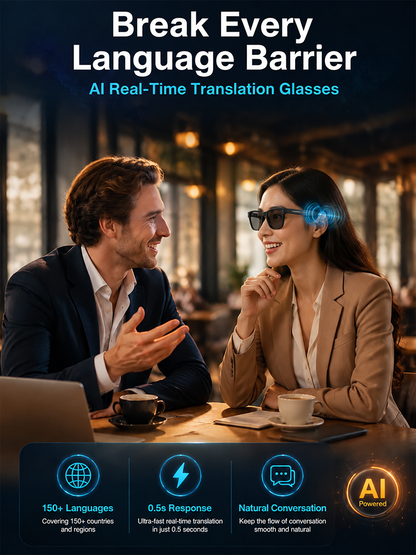 AI Smart Translation Glasses 2