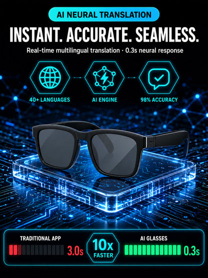 AI Smart Translation Glasses 9