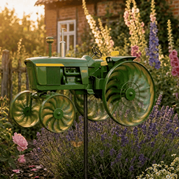 🔥HOT SALE 55% OFF 🚜 Handmade Tractor Wind Spinner