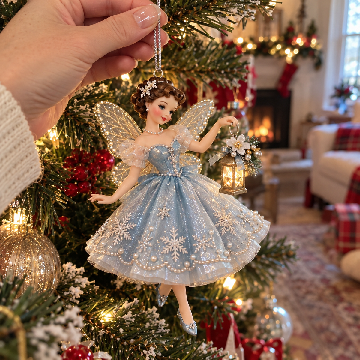 🔥LAST DAY 49% OFF🎄Vintage Fairy Christmas Ornaments