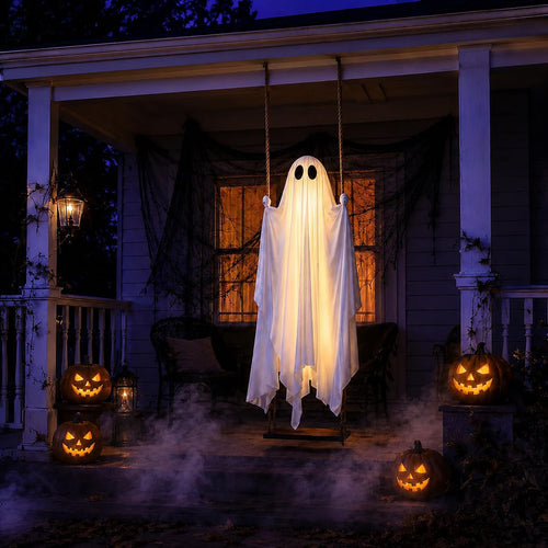 ⏳Time-Limited Special⏰Halloween Hanging Swing Ghost
