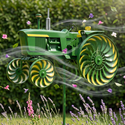 🔥HOT SALE 55% OFF 🚜 Handmade Tractor Wind Spinner