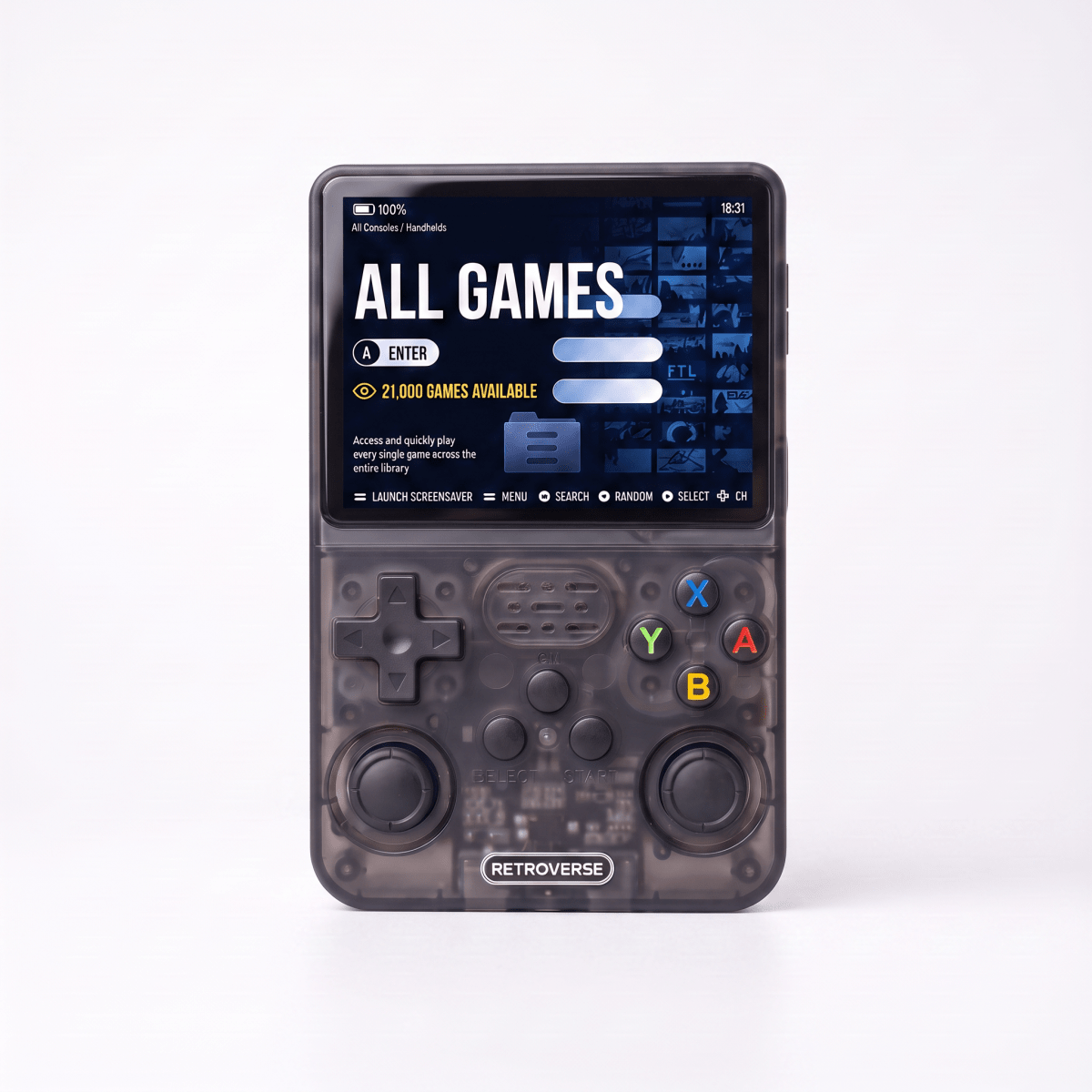 Ausbs Pro 2.0 — R36S Retro Handheld Console