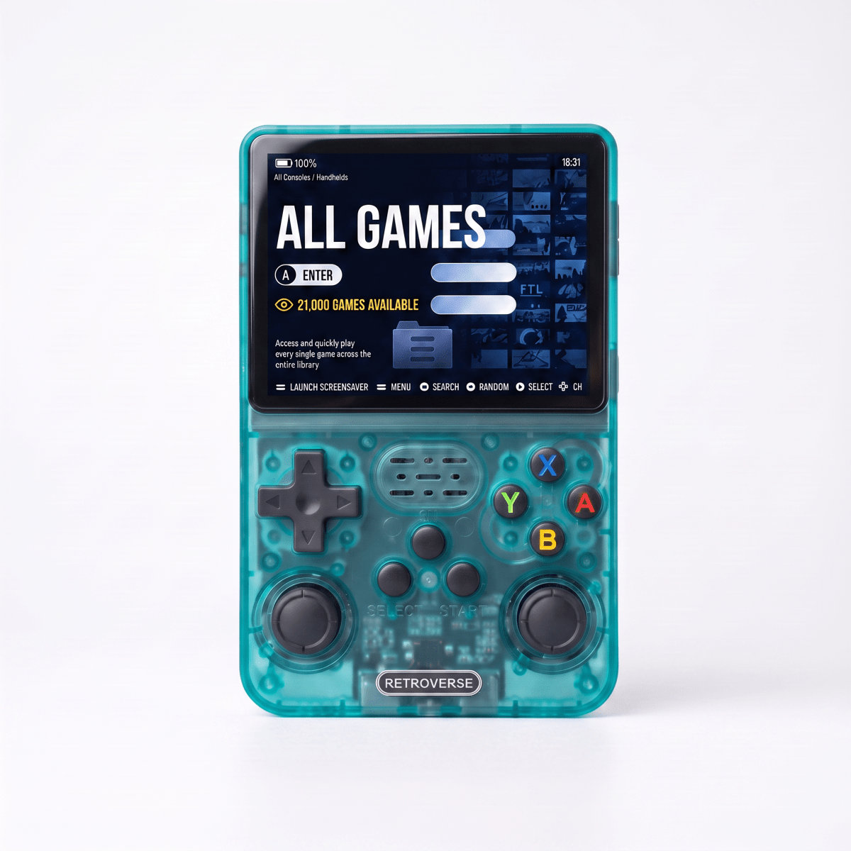 Ausbs Pro 2.0 — R36S Retro Handheld Console