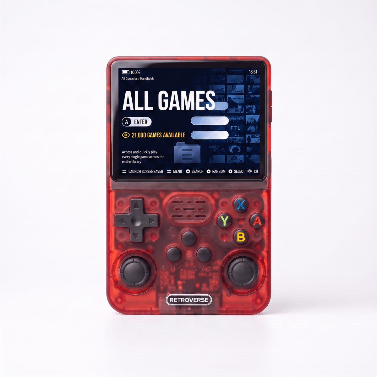 Ausbs Pro 2.0 — R36S Retro Handheld Console