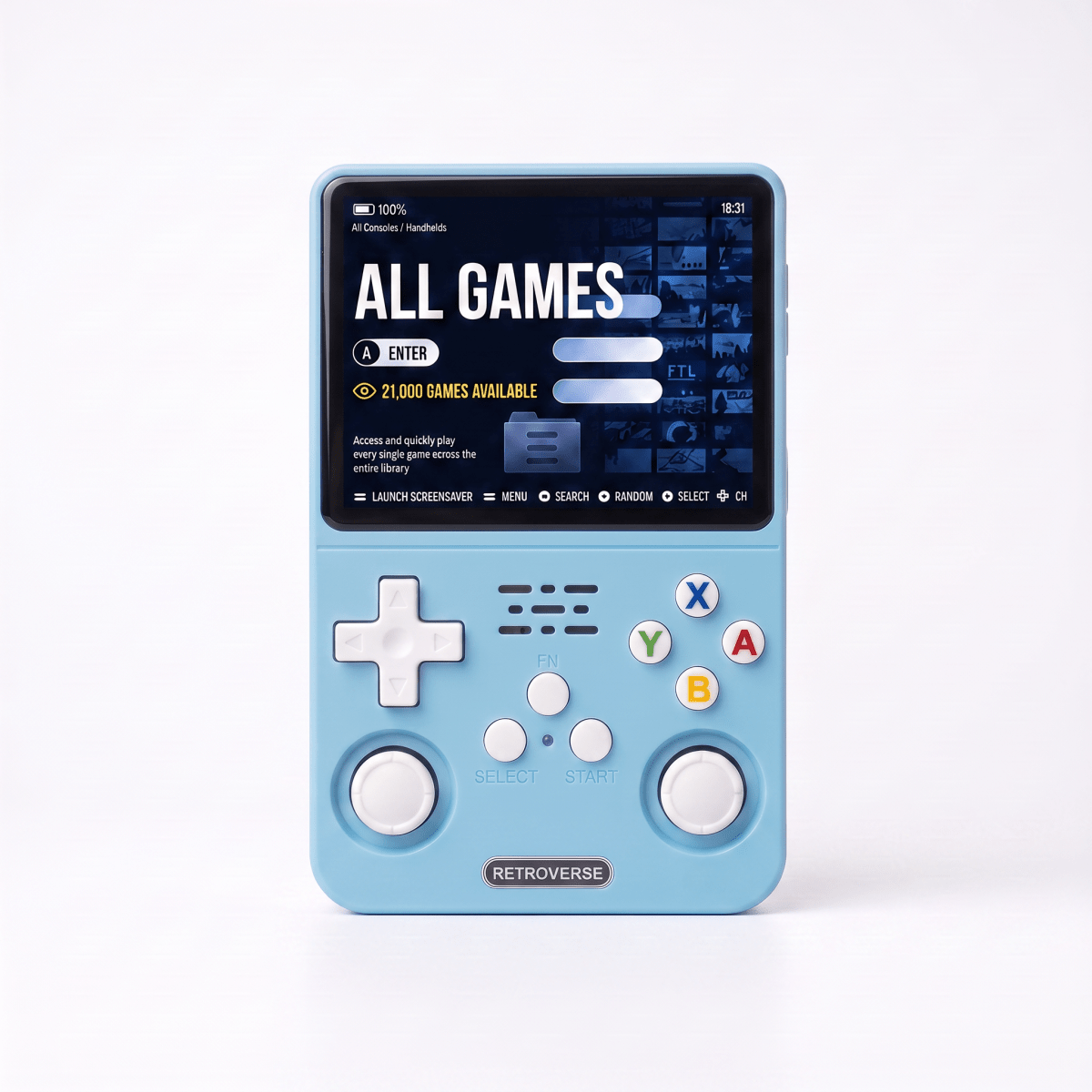 Ausbs Pro 2.0 — R36S Retro Handheld Console