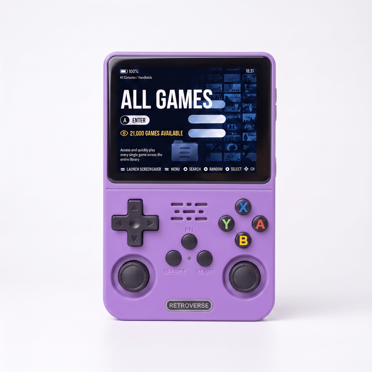 Ausbs Pro 2.0 — R36S Retro Handheld Console