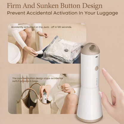 Compression Storage Vacuum Pump PRO Travel Set
