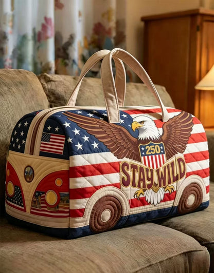 🎖️ Carry Your Military Pride Everywhere — Classic American-Style Travel Bag