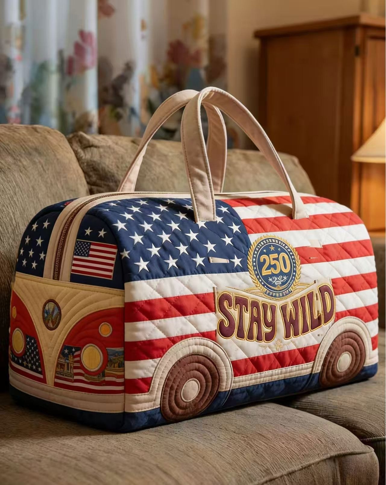 🎖️ Carry Your Military Pride Everywhere — Classic American-Style Travel Bag