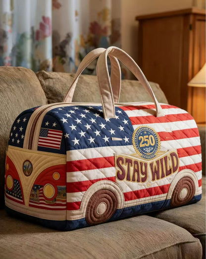 🎖️ Carry Your Military Pride Everywhere — Classic American-Style Travel Bag
