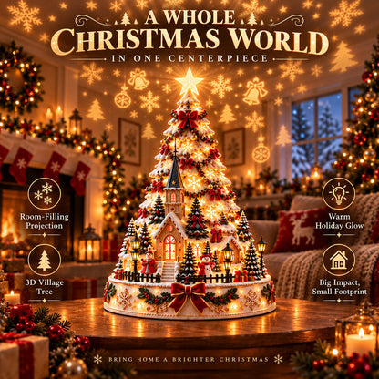 🏆 60,000+ Sold - 🎄MerryRealm Christmas Village Lightscape Tree